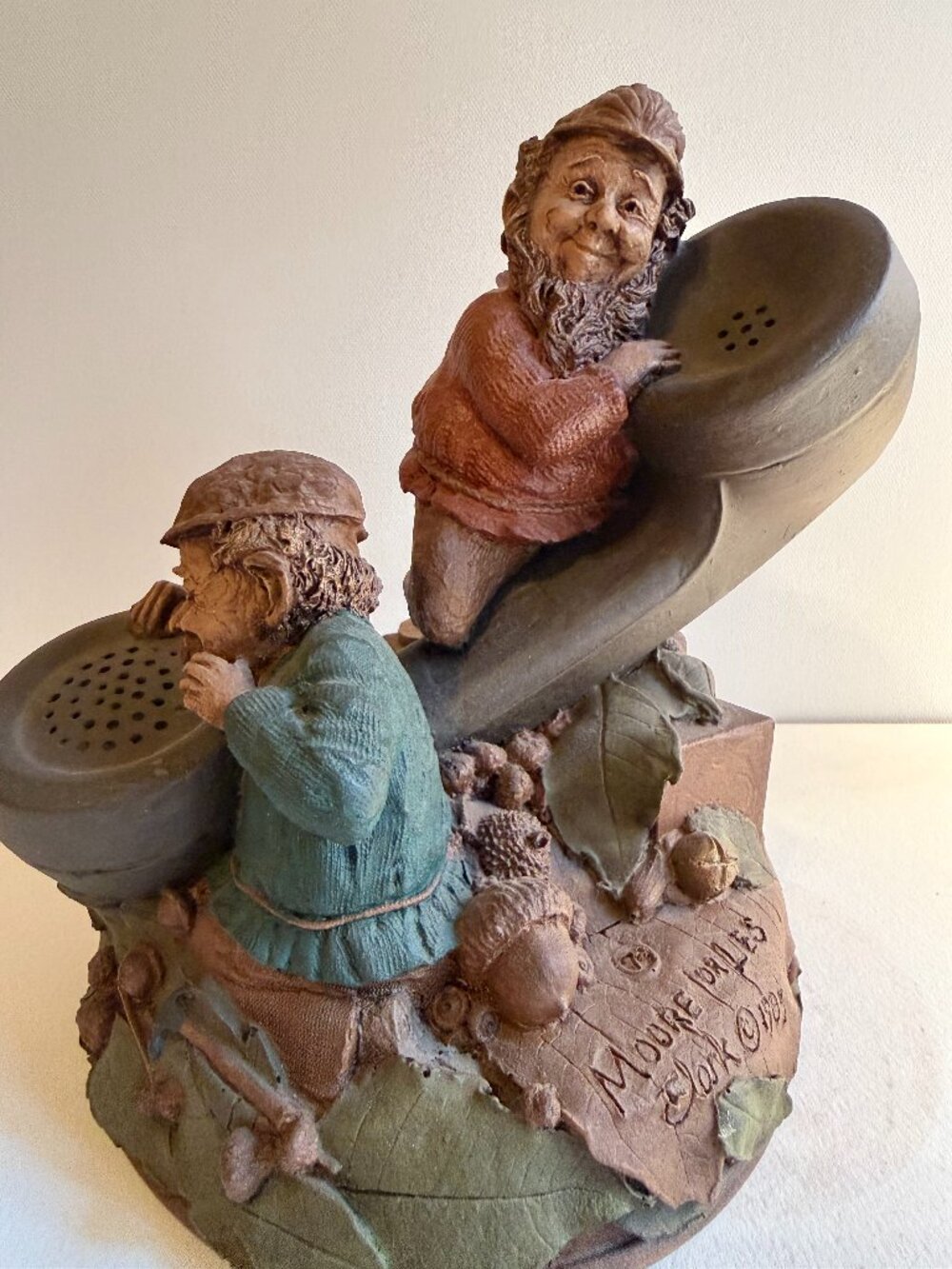 Tom Clark Cairn Studio "Moore or Les" Gnome Figurine